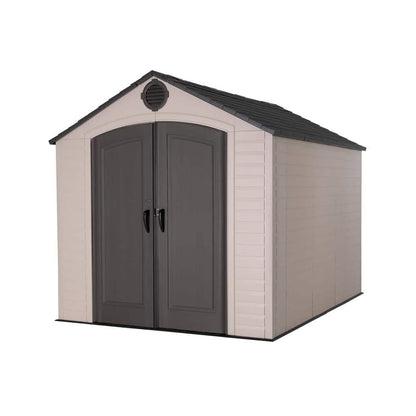 Lifetime 8 ft. W x 10 ft. D Resin Outdoor Storage Shed