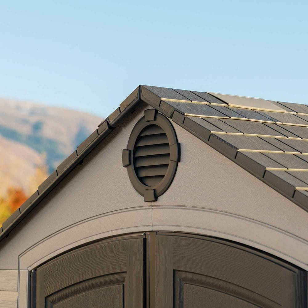 Lifetime 8 ft. W x 10 ft. D Resin Outdoor Storage Shed