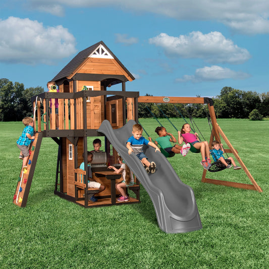 Backyard Discovery Canyon Creek Swing Set