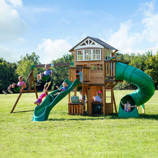 Backyard Discovery Bristol Point Swing Set