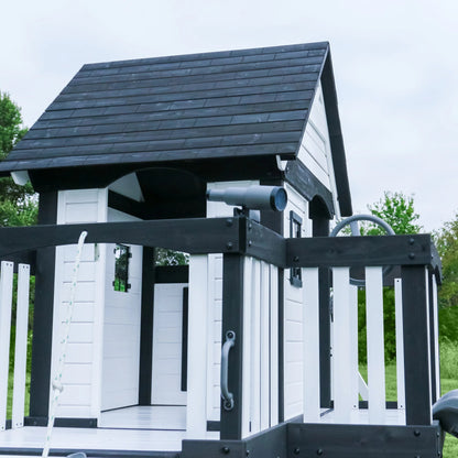 Backyard Discovery Canyon Creek Swing Set -White